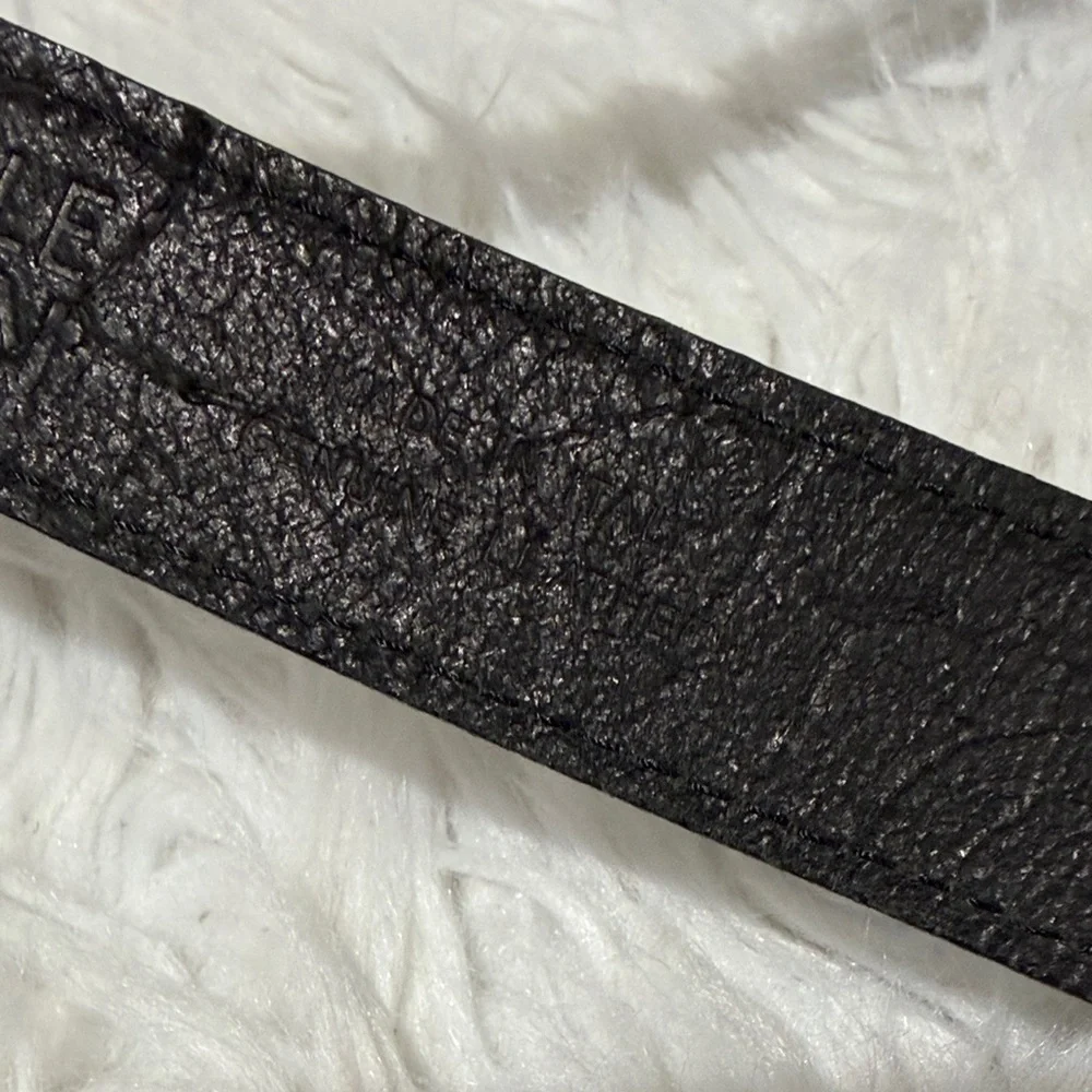 🟢3 for $20——-KENNETH Cole Reaction Black Leather Belt
